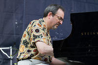 David Bodinghouse on piano