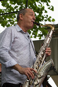 Tony Dagradi on sax