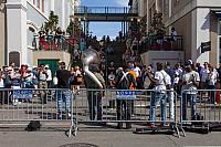 Band plays in front of Jaz Brewery