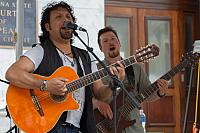 Javier Gutierrez on guitar