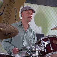 Dylan Hicks on drums