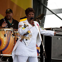 Irma Thomas starts her set