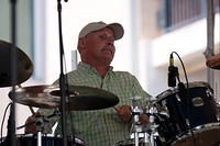 George Brown on drums