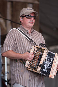 Jimmy Breaux on accordion