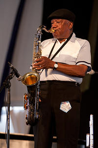 James Rivers on tenor sax