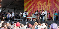 The Beach Boys on the Acura stage