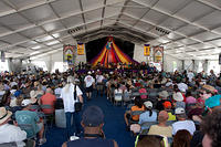 Gospel tent crowd for Josh Kagler & Harmonic Praise Crusade