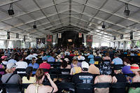 Jazz Tent crowd for Peter Martin