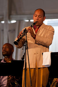 Evan Christopher on clarinet