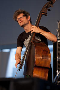 James Singleton on upright bass