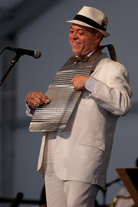 Deacon John with washboard