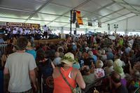 Economy Hall crowd for Treme Brass Band