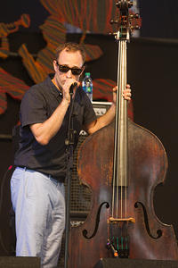 Peter Harris on bass