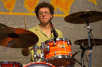Russ Broussard on drums
