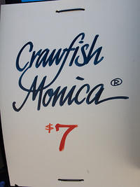 Crawfish Monica Menu