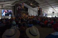 Blues Tent Crowd for Davell Crawford