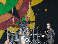 Tony Lewis on drums