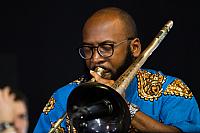 Terrance Taplin on trombone