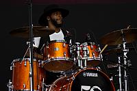 Julian Addison on drums
