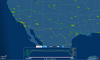 UAL 2378 8-9-23 Route Map